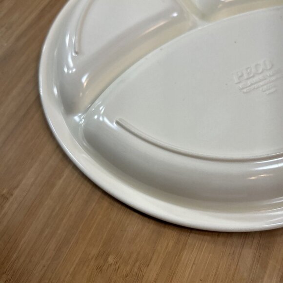 Peco Pecoware Melamine Western Themed Child's Divided Plate 8" diameter - Picture 4 of 8